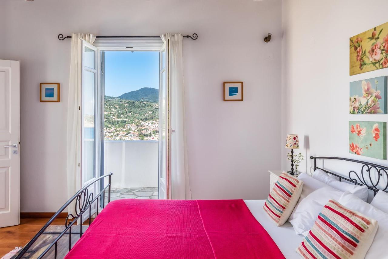 Villa Nina Skopelos- Private Pool - Magnificent Views Екстериор снимка